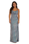 Nightway Long Formal Evening Dress 21936A - The Dress Outlet