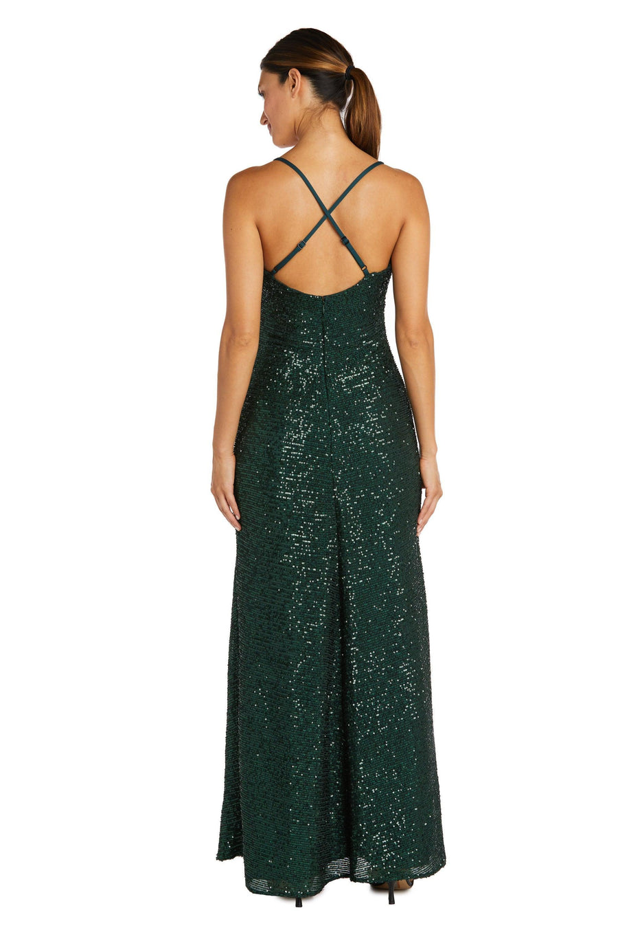 Nightway Long Formal Evening Dress 21936A - The Dress Outlet