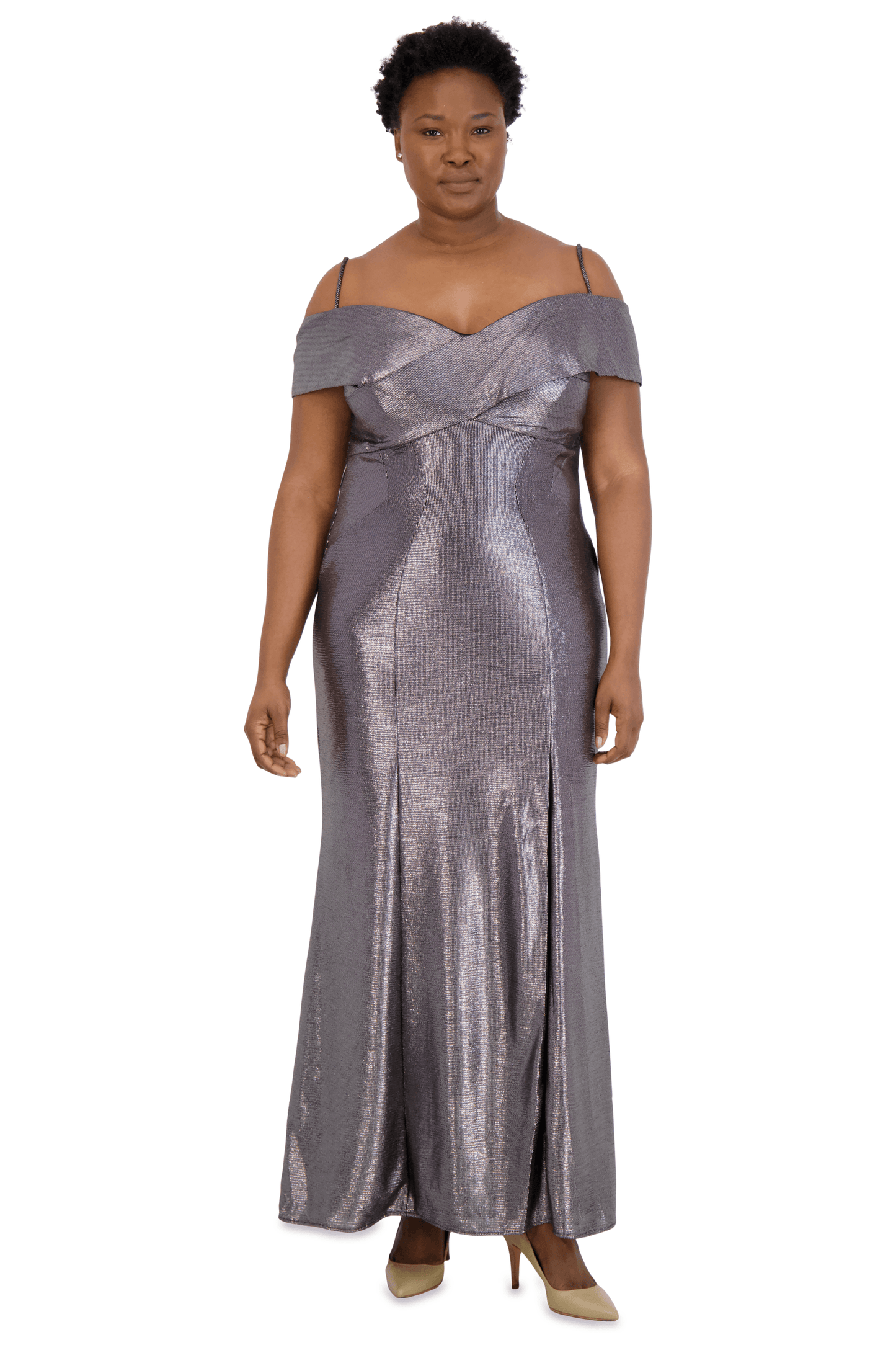 Nightway Long Formal Plus Size Dress 21761W - The Dress Outlet