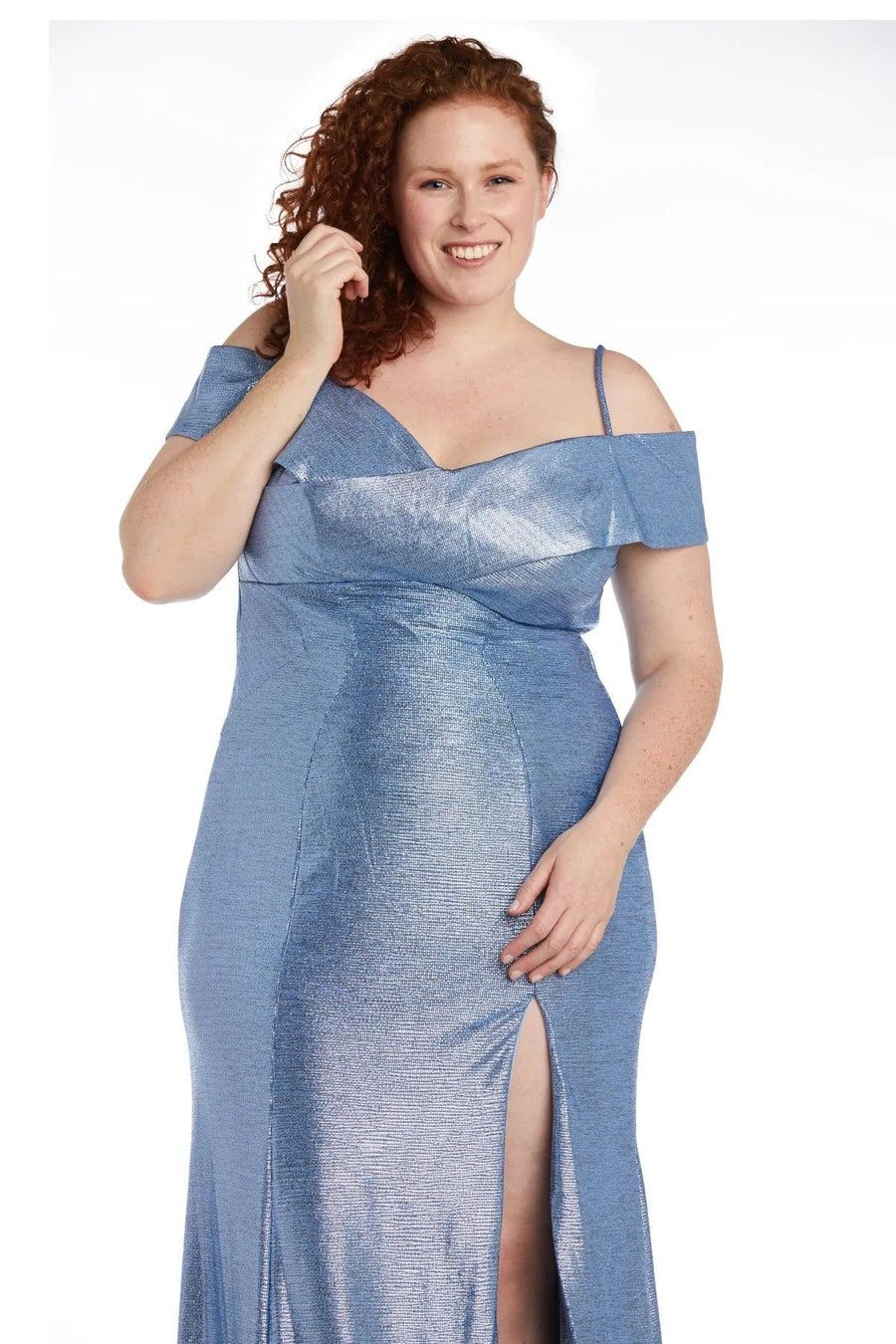 Nightway Long Formal Plus Size Dress 21761W - The Dress Outlet