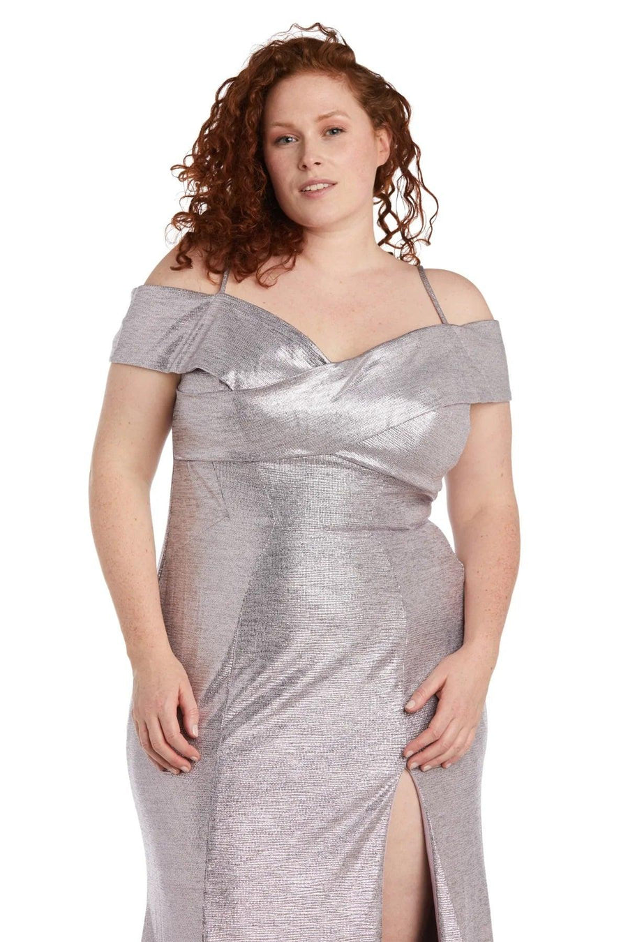 Nightway Long Formal Plus Size Dress 21761W - The Dress Outlet