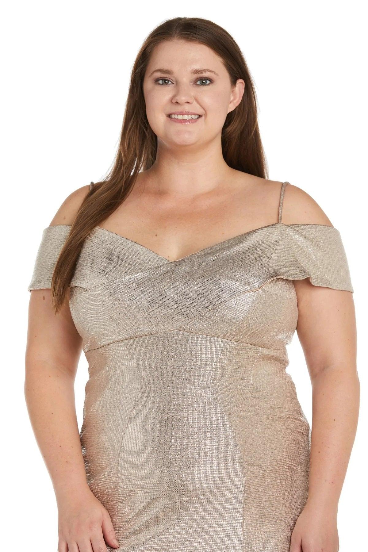Nightway Long Formal Plus Size Dress 21761W - The Dress Outlet
