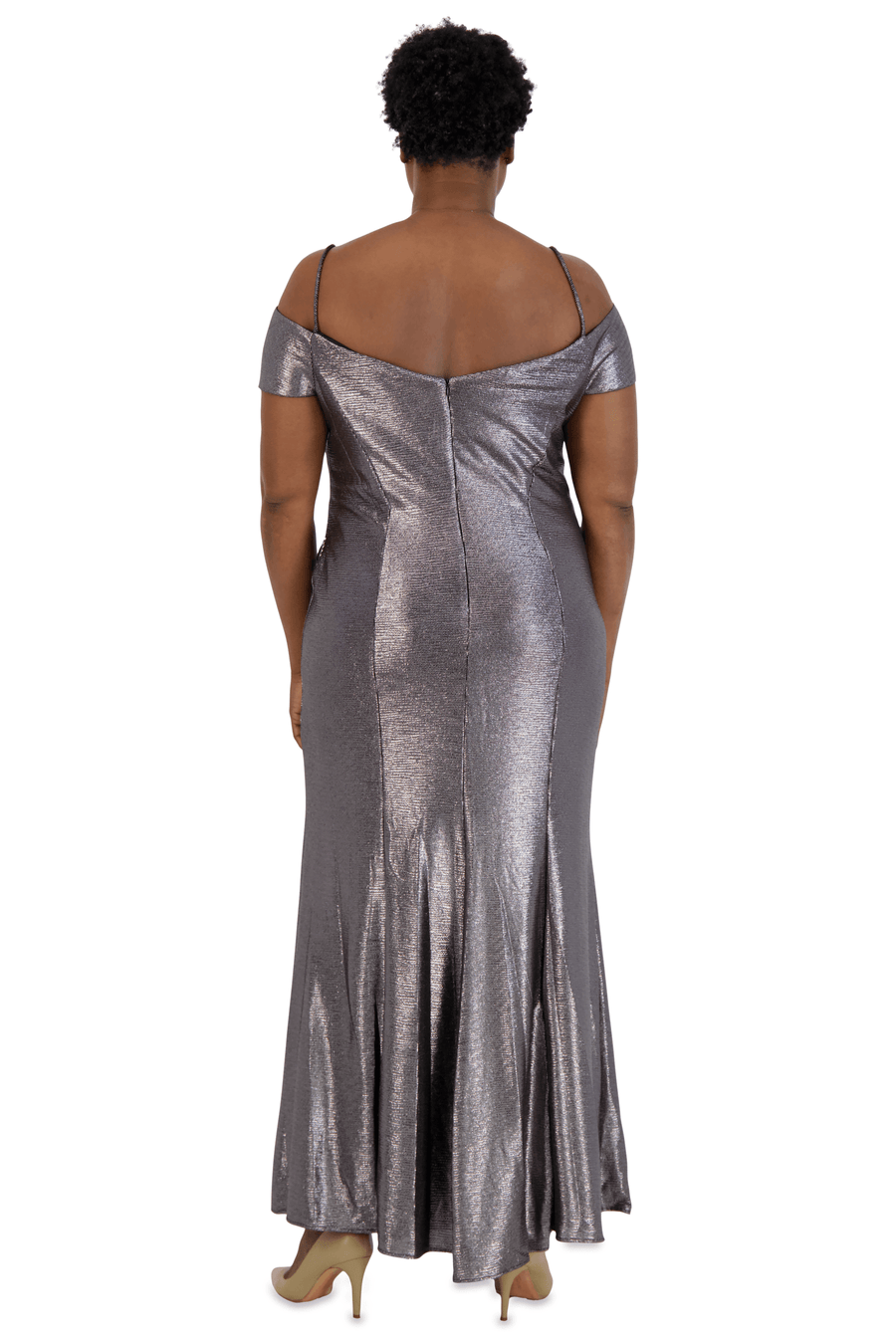 Nightway Long Formal Plus Size Dress 21761W - The Dress Outlet