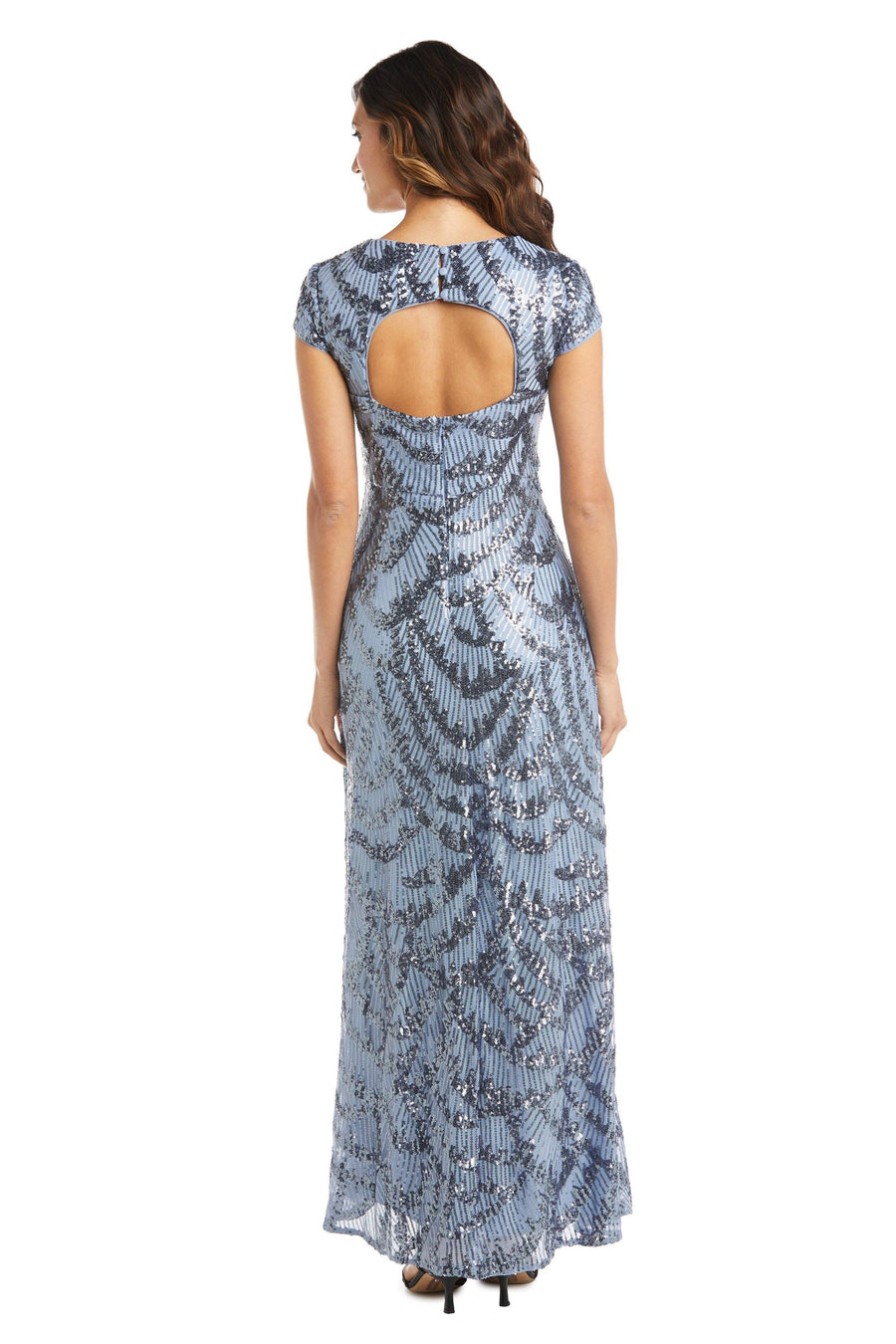 Nightway Long Formal Sequins Evening Dress 22018 - The Dress Outlet