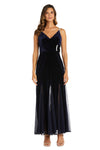 Nightway Long Formal Velvet Evening Dress 22080 - The Dress Outlet