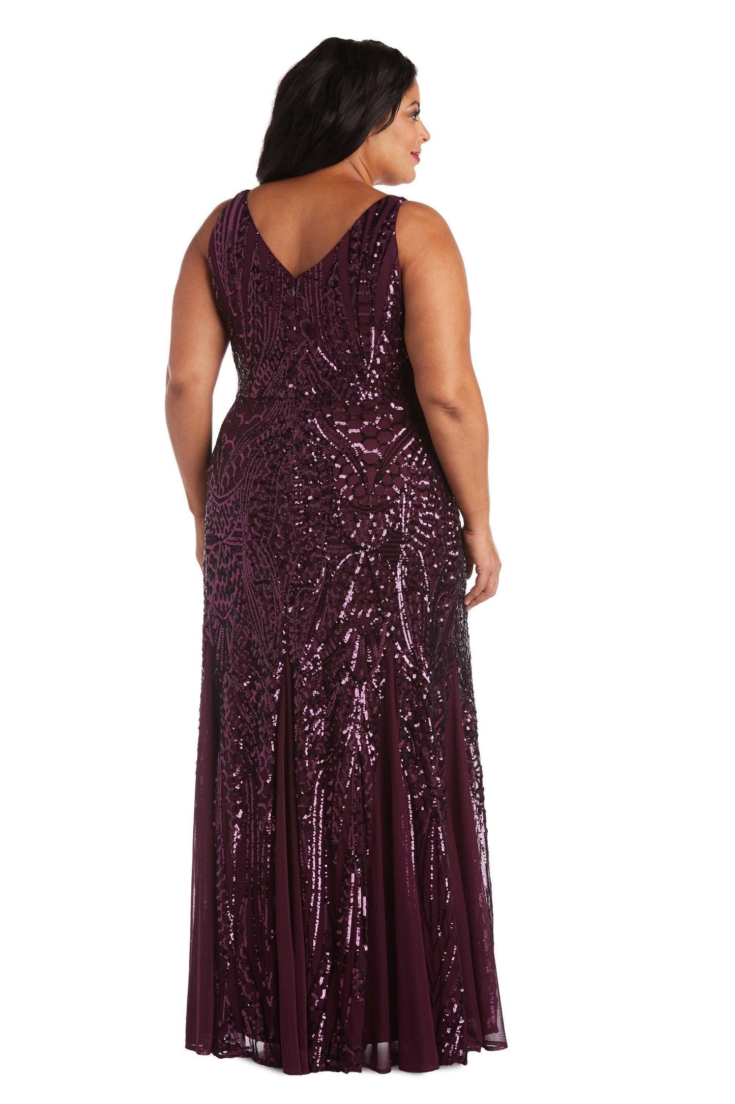 Nightway Long Plus Size Formal Dress Sale - The Dress Outlet