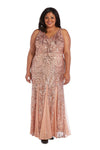 Nightway Long Plus Size Formal Dress Sale - The Dress Outlet
