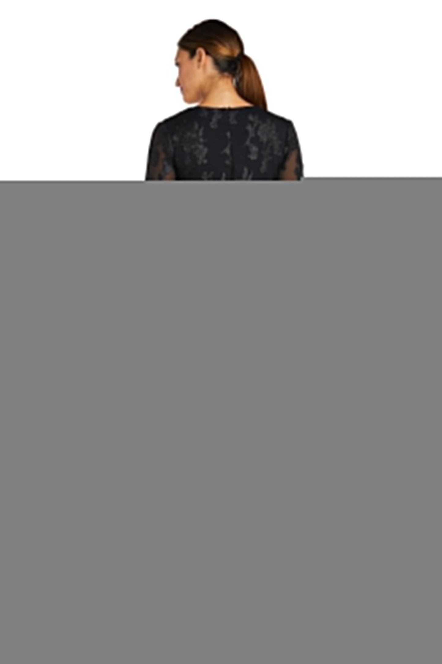 Nightway Long Sleeve Formal Petite Dress Sale 22062P - The Dress Outlet