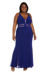 Nightway Plus Size Long Formal Evening Dress 22033W - The Dress Outlet