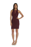 Nightway Short Fitted Cocktail Dress 21500 - The Dress Outlet
