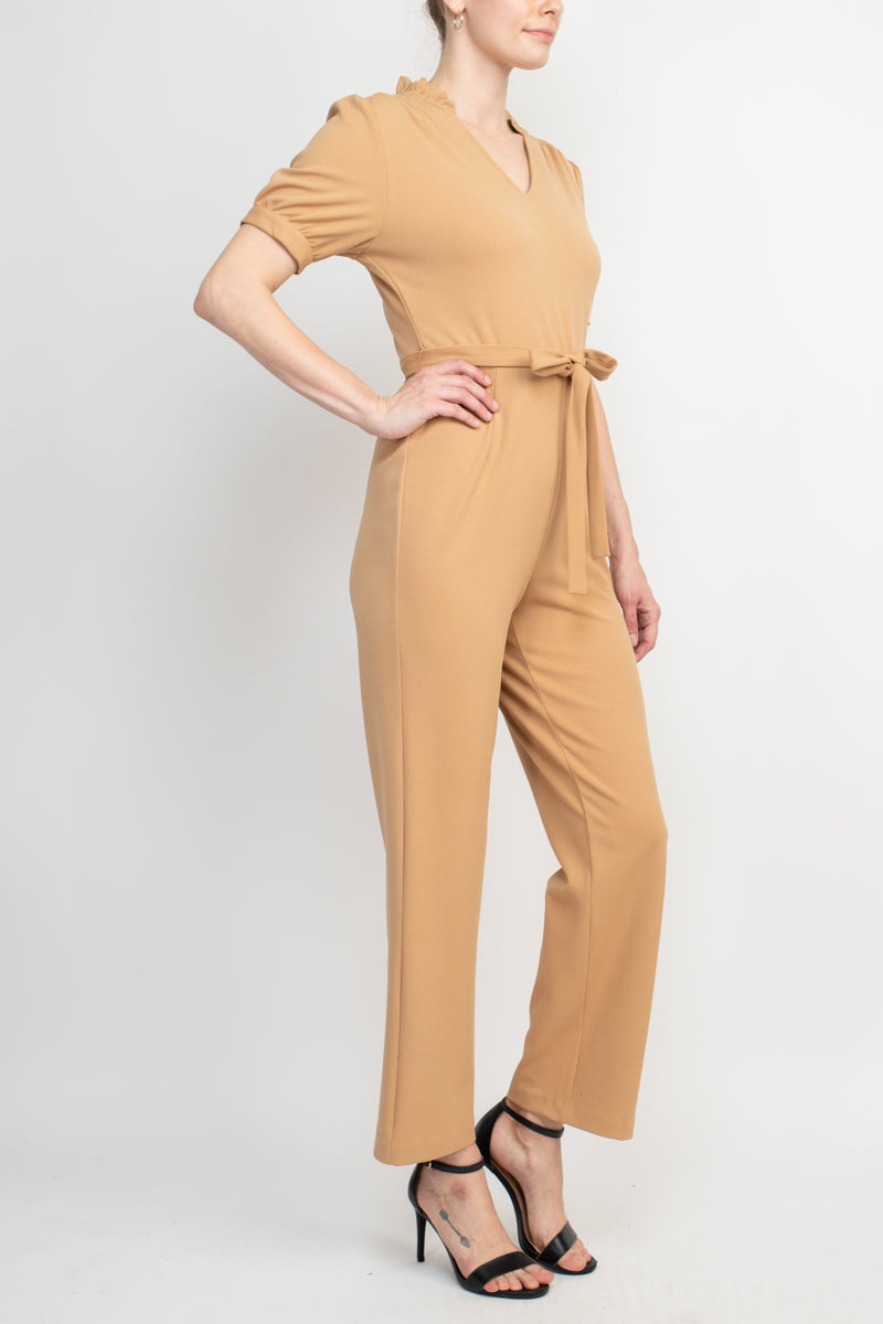Jumpsuit Long Mother of the Bride Formal Jumpsuit Toasty Sand