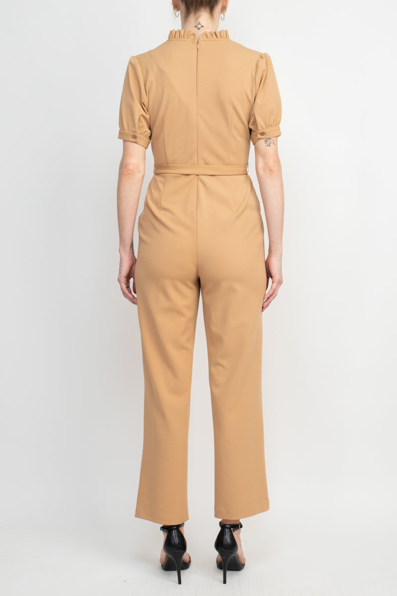 Jumpsuit Long Mother of the Bride Formal Jumpsuit Toasty Sand