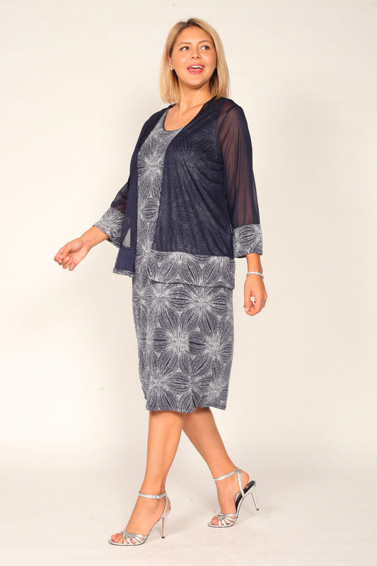 Onyx Nite Mother of the Bride Short Dress - The Dress Outlet