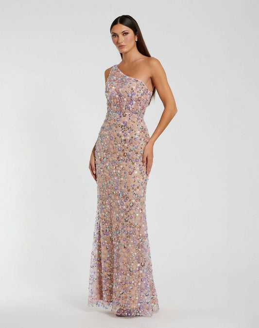 Prom Dresses ong Fitted Formal Sequin Corset Prom Dress Pink Multi