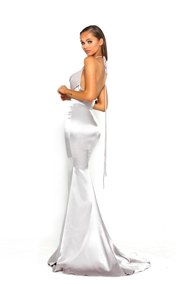 Portia and Scarlett Halter Mermaid Long Gown 1913 - The Dress Outlet