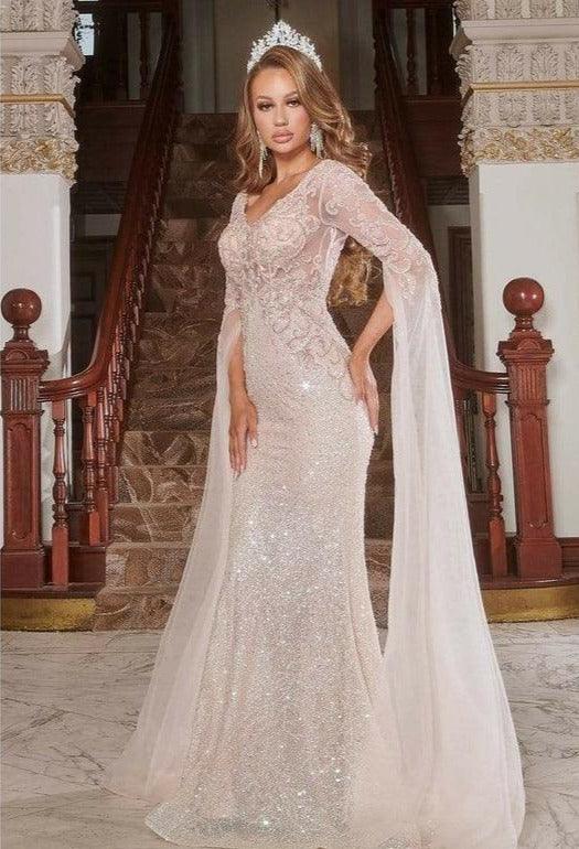 Portia and Scarlett Long Formal Evening Gown 22907 - The Dress Outlet