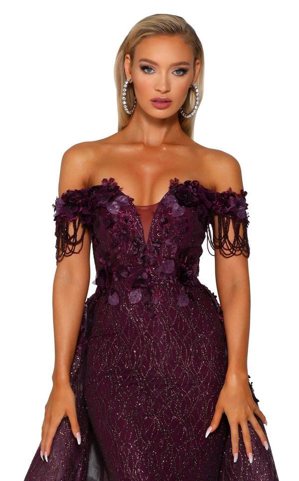 Portia and Scarlett Long Formal Evening Gown 6001S - The Dress Outlet