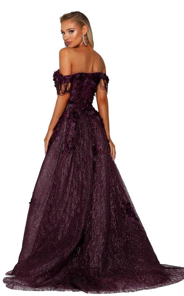 Portia and Scarlett Long Formal Evening Gown 6001S - The Dress Outlet