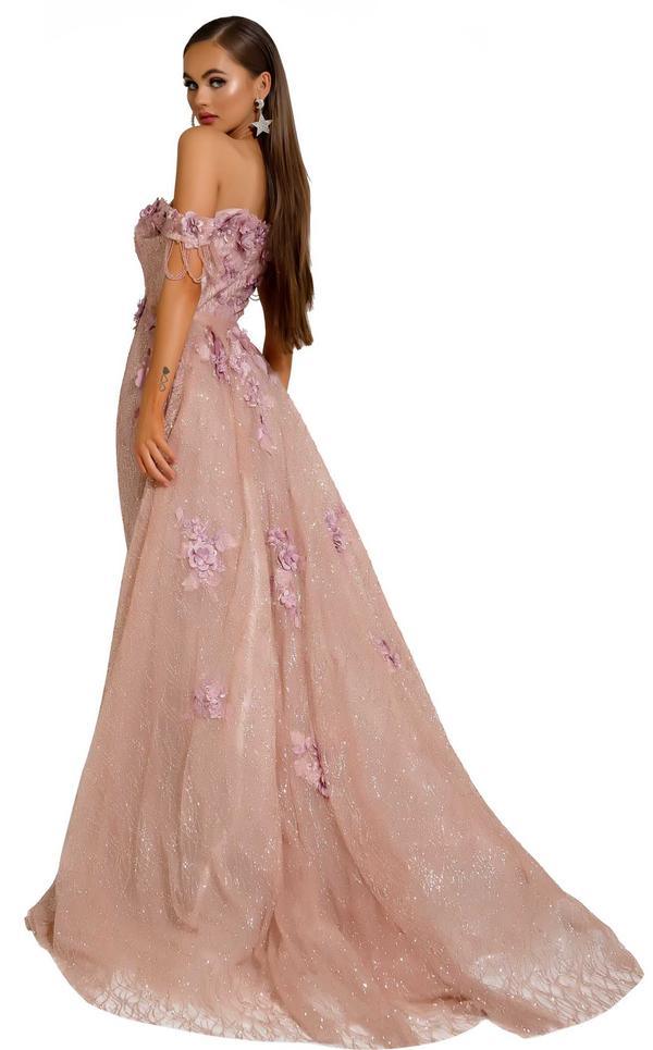 Portia and Scarlett Long Formal Evening Gown 6001S - The Dress Outlet