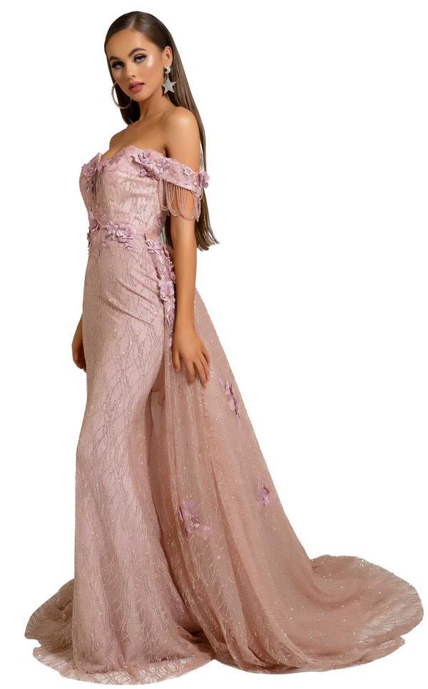 Portia and Scarlett Long Formal Evening Gown 6001S - The Dress Outlet