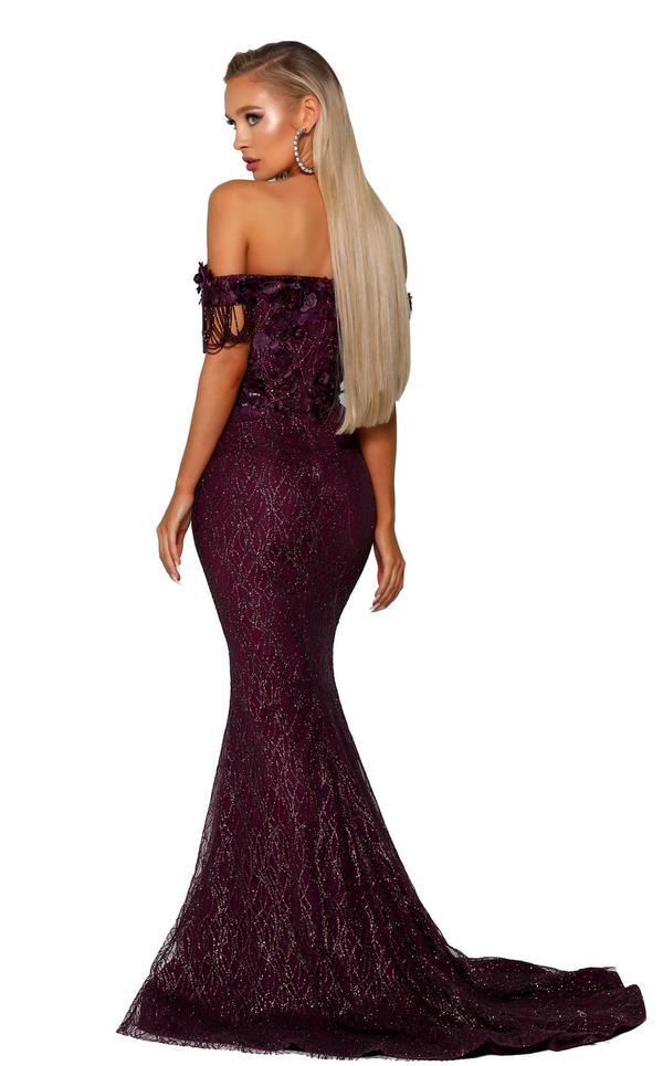 Portia and Scarlett Long Formal Evening Gown 6001S - The Dress Outlet