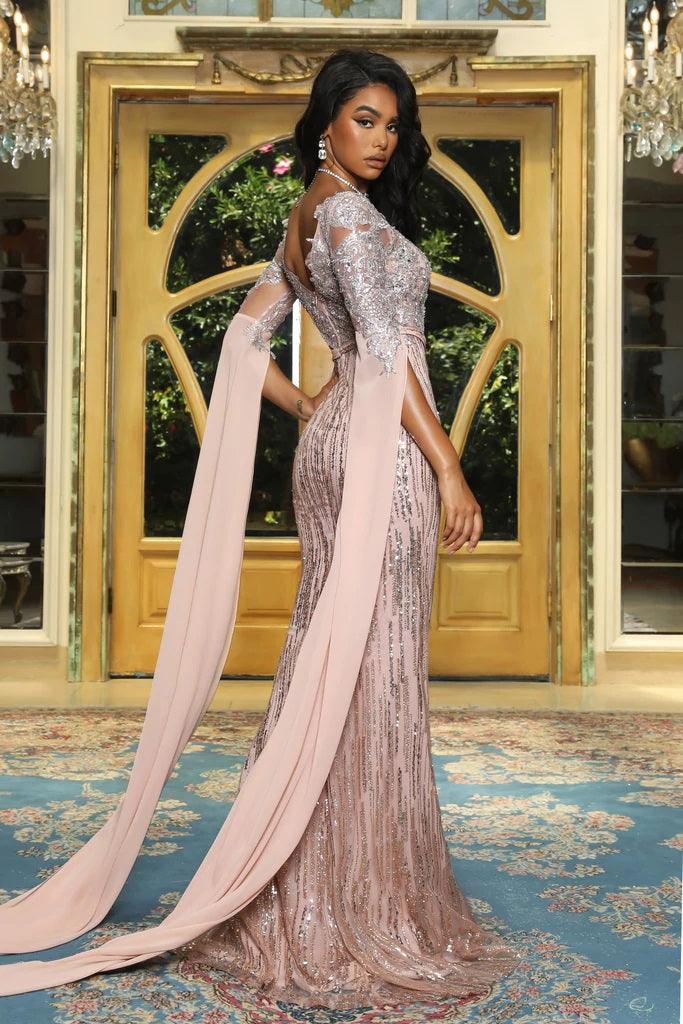 Portia and Scarlett Long Formal Gown 22168 - The Dress Outlet