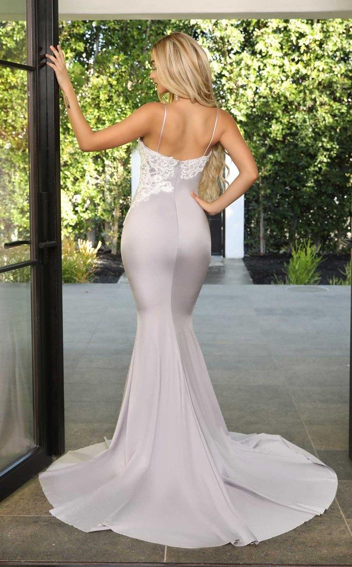 Portia And Scarlett Long Fitted Prom Dress PS21112 - The Dress Outlet