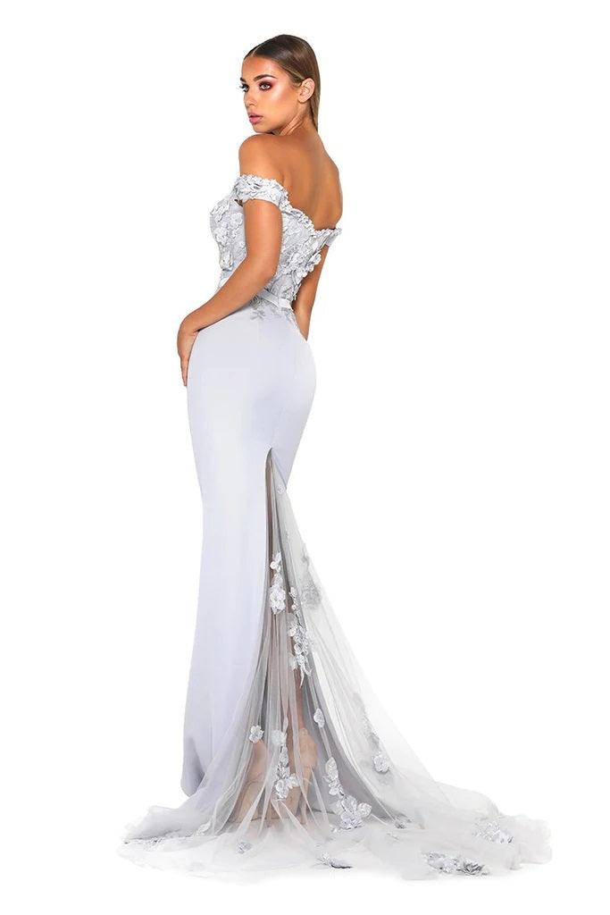 Portia and Scarlett Long Prom Dress ADRIANA GOWN - The Dress Outlet