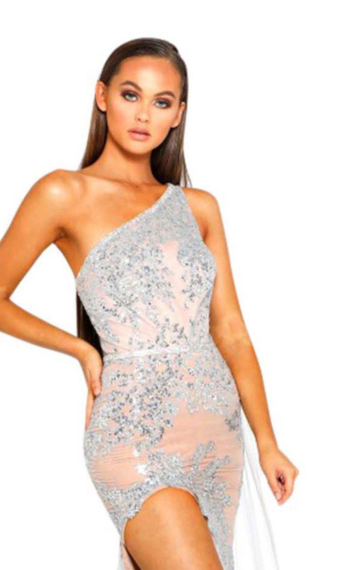 Portia and Scarlett One Shoulder Long Gown 2020 - The Dress Outlet