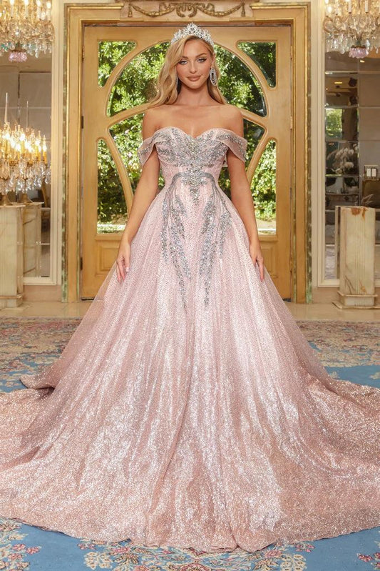 Portia and Scarlett Prom Long Ball Gown 22969 - The Dress Outlet