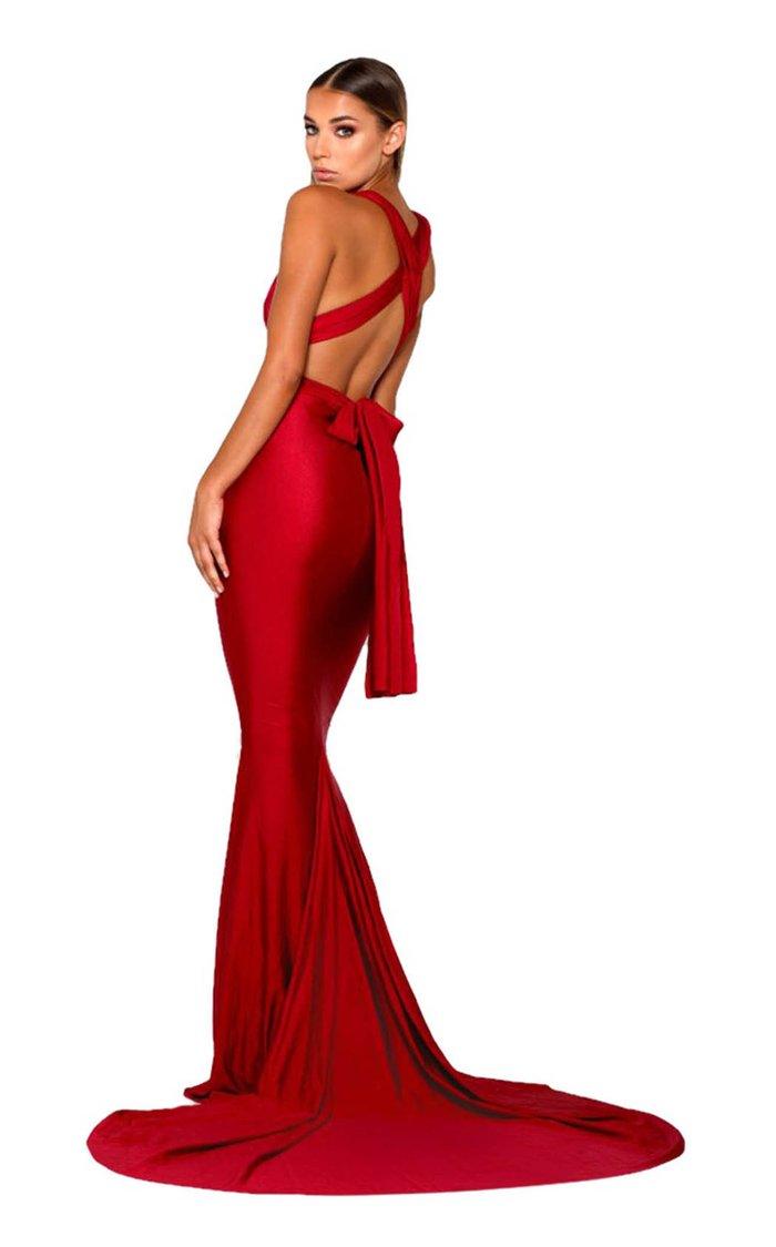 Portia and Scarlett Prom Long Formal Dress 6110 - The Dress Outlet