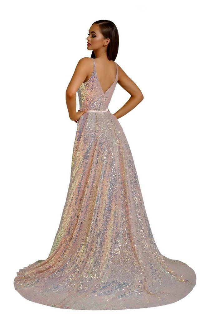 Portia and Scarlett Prom Long Formal Dress 6116S - The Dress Outlet