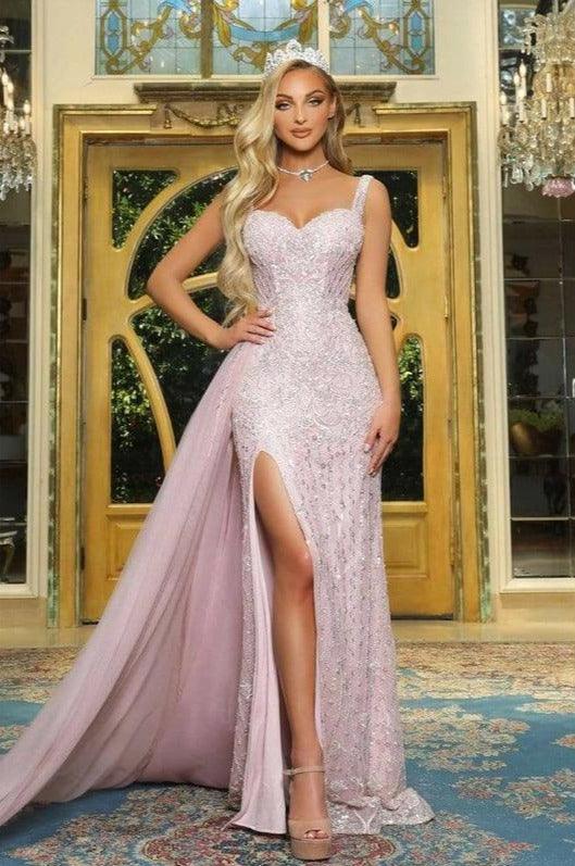 Portia and Scarlett Sleeveless Long Gown 22910 - The Dress Outlet