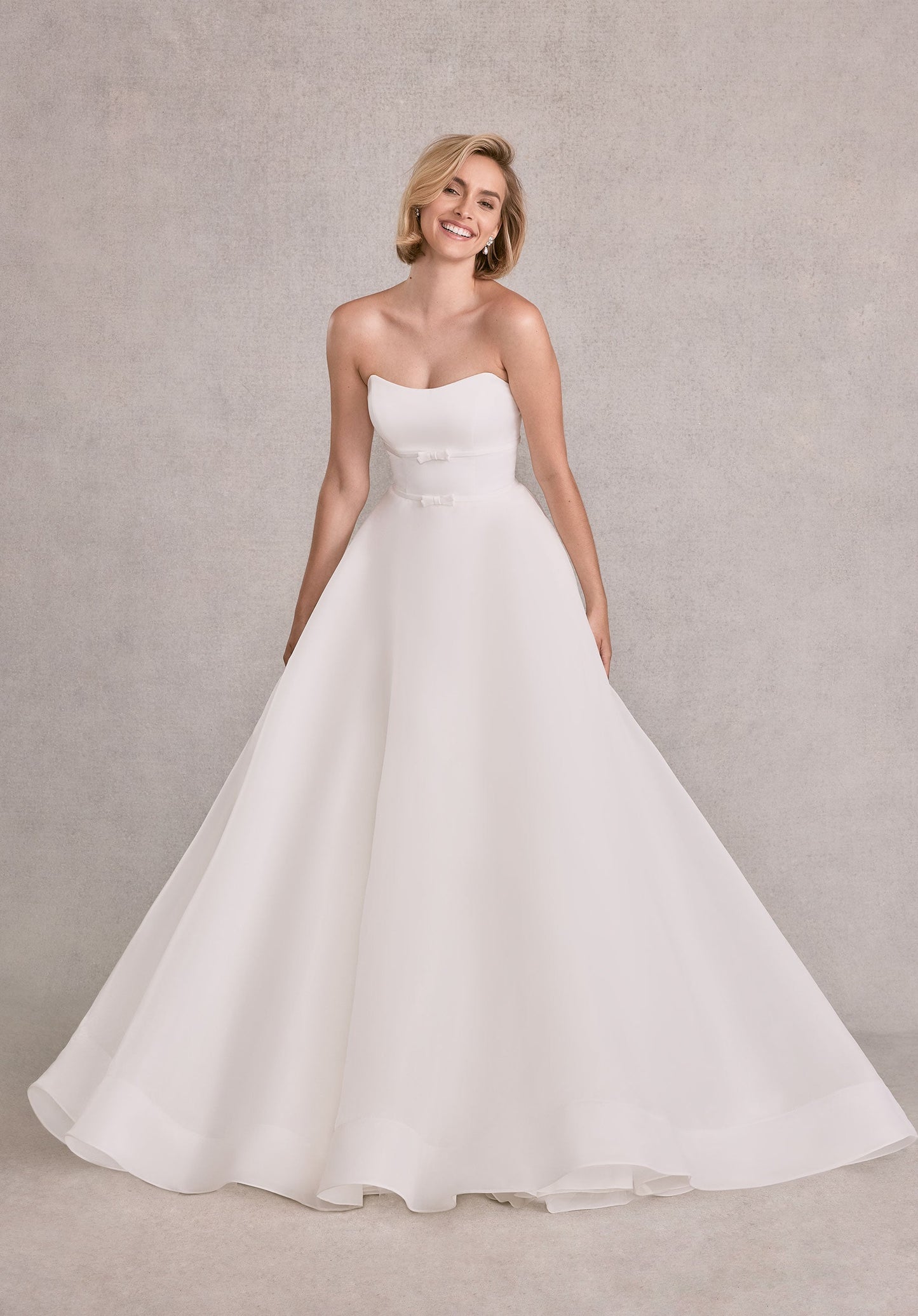 Wedding Dresses Long Ball Gown Simple Wedding Dress Ivory/Ivory