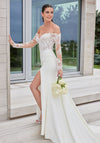 Wedding Dresses Long Simple Lace Wedding Dress Ivory/Champagne/Honey