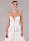Wedding Dresses Long Simple Ball Gown Wedding Dress Ivory/Ivory