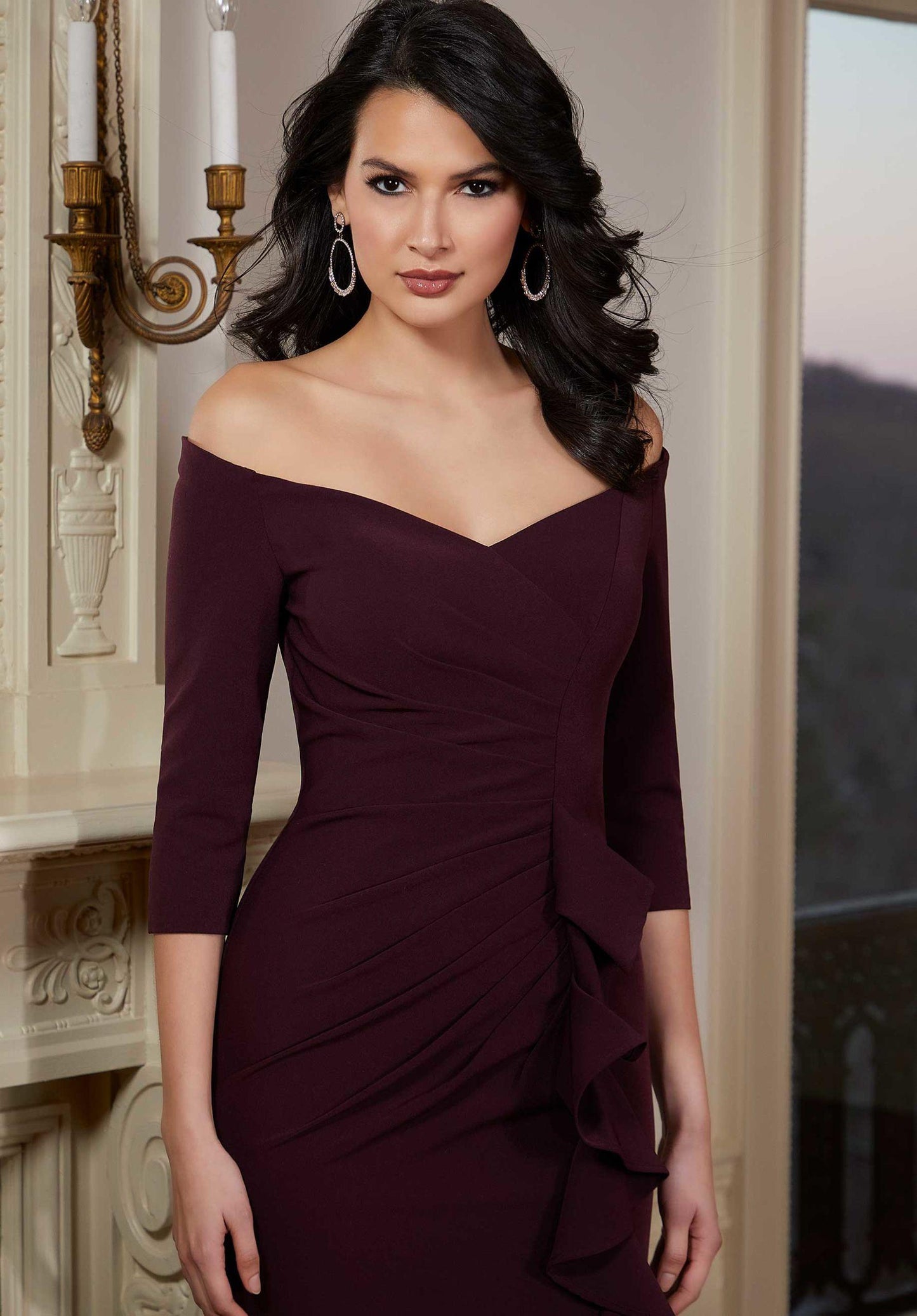 MGNY Madeline Gardner New York 72424 Long Formal Dress