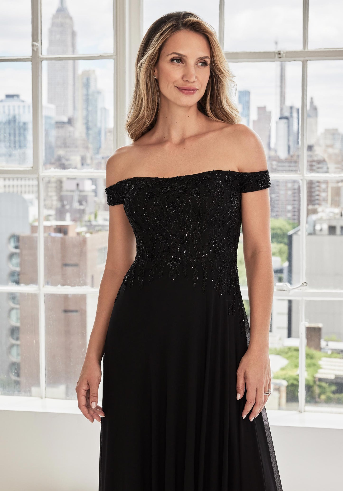 Formal Dresses Long Formal Beaded Evevening Dress Black