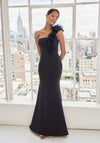 Prom Dresses Fitted Long Formal Evening Dress Navy