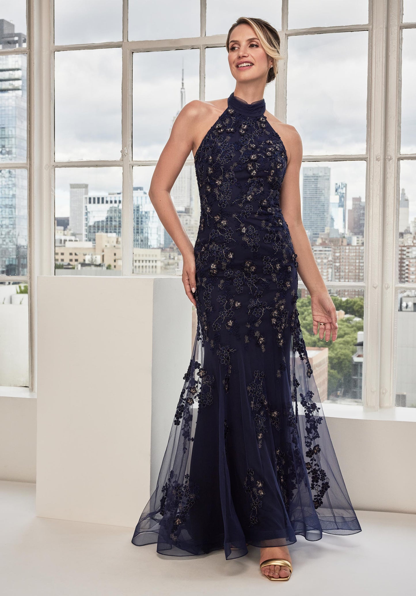 Prom Dresses Long Mermaid Formal Prom Dress Navy