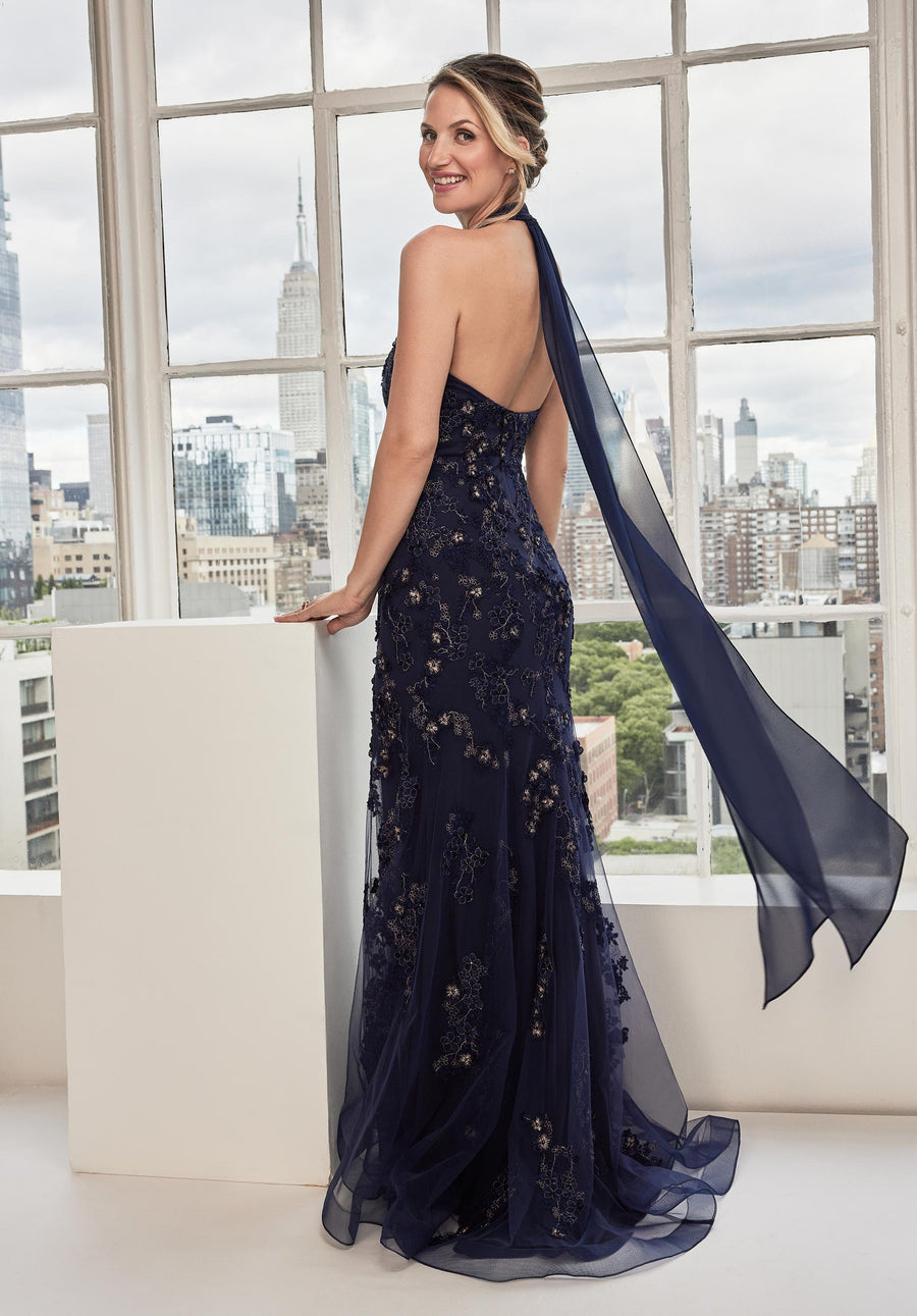 Prom Dresses Long Mermaid Formal Prom Dress Navy