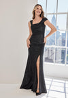 Formal Dresses Long Mermaid Formal Metallic Dress Midnight