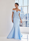 Formal Dresses Long Mermaid Formal Evening Dress Light Blue