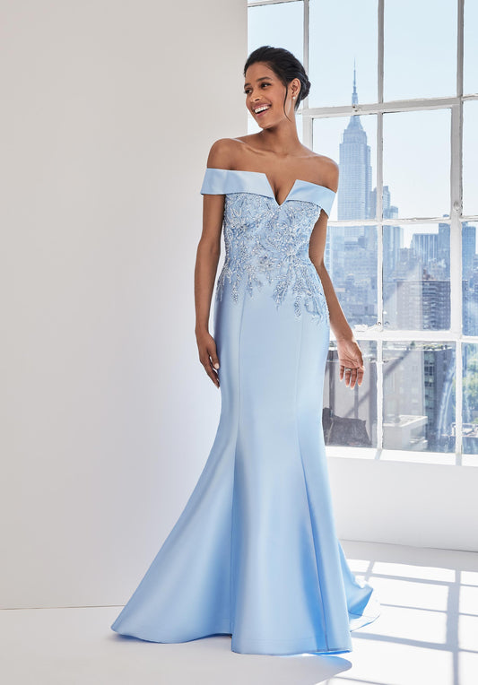 Formal Dresses Long Mermaid Formal Evening Dress Light Blue