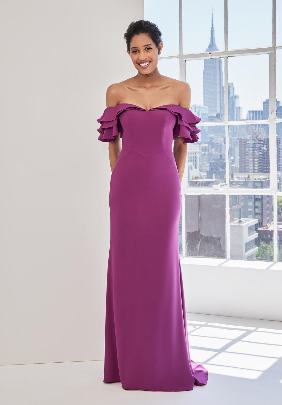 Formal Dresses Fitted Formal Evening Long Dress Mulberry