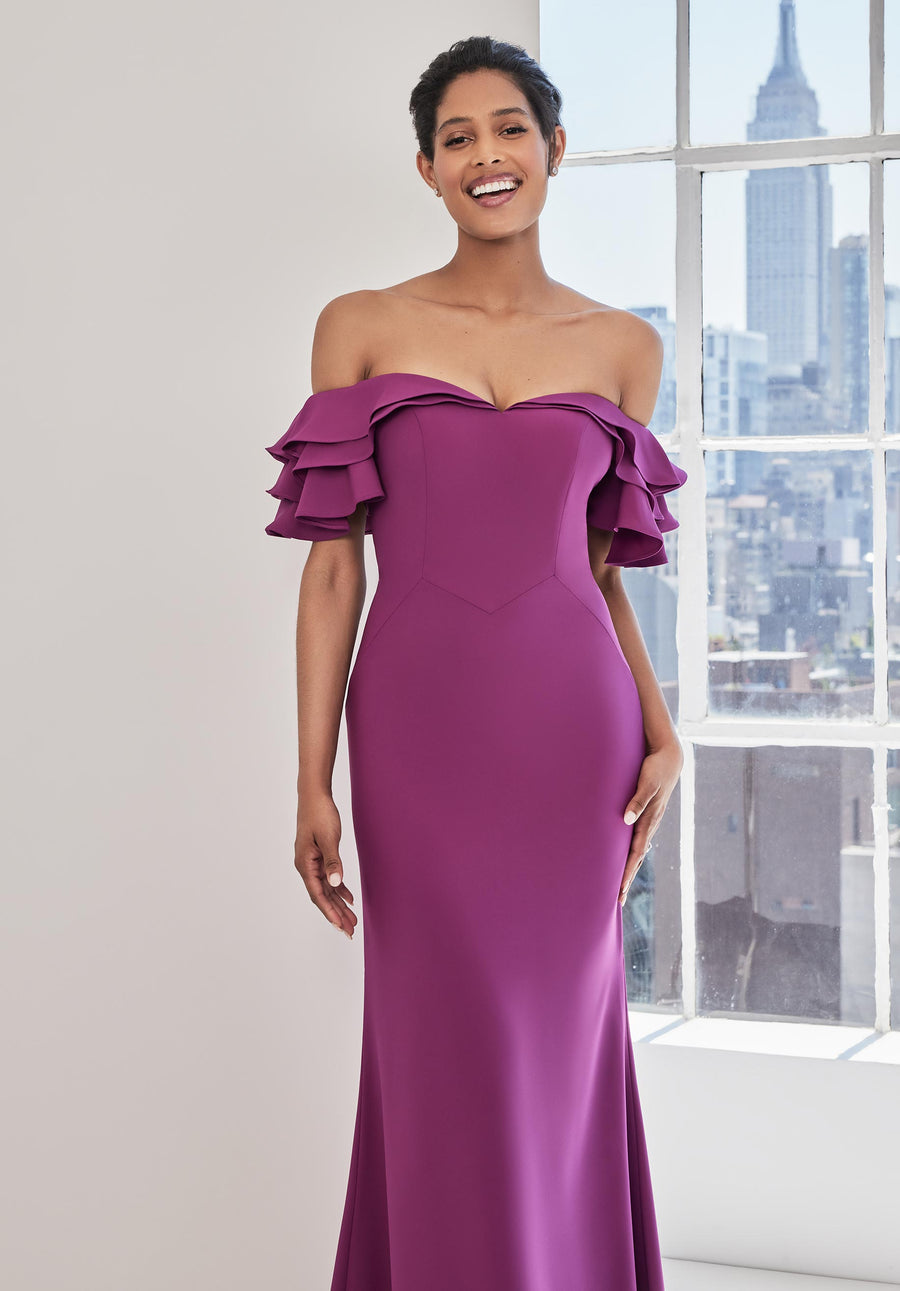 Formal Dresses Fitted Formal Evening Long Dress Mulberry