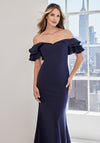Formal Dresses Formal Dresses Fitted Formal Evening Long Dress Navy