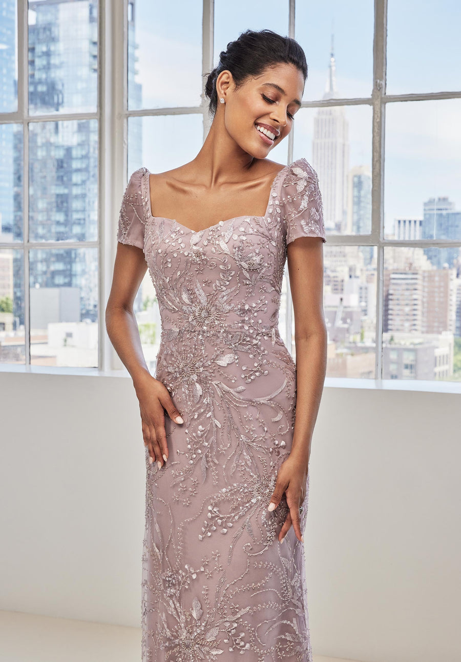 Formal Dresses Beaded Long Formal Evening Dress Lilac