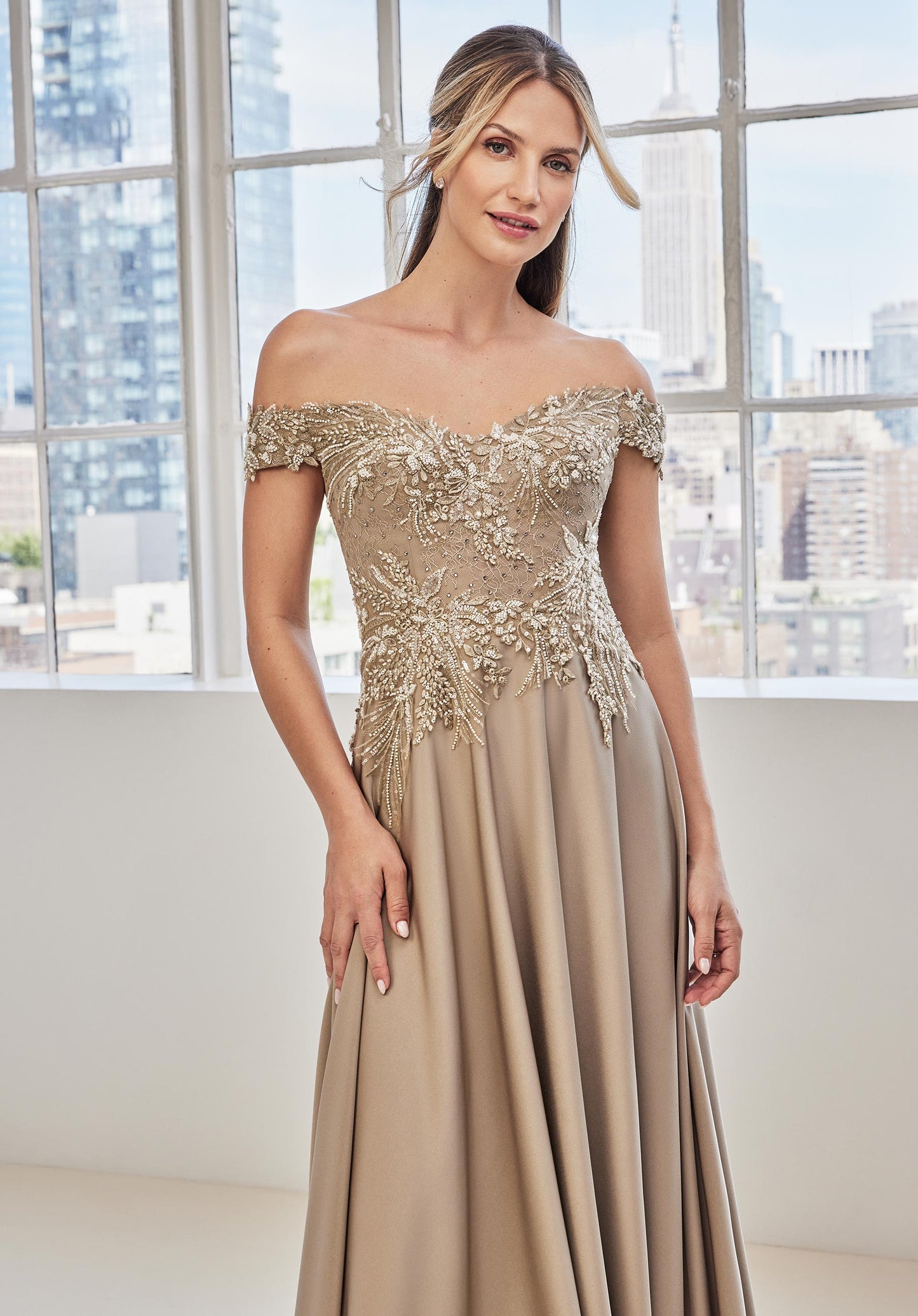 Formal Dresses Formal Long A Line Evening Dress Champagne