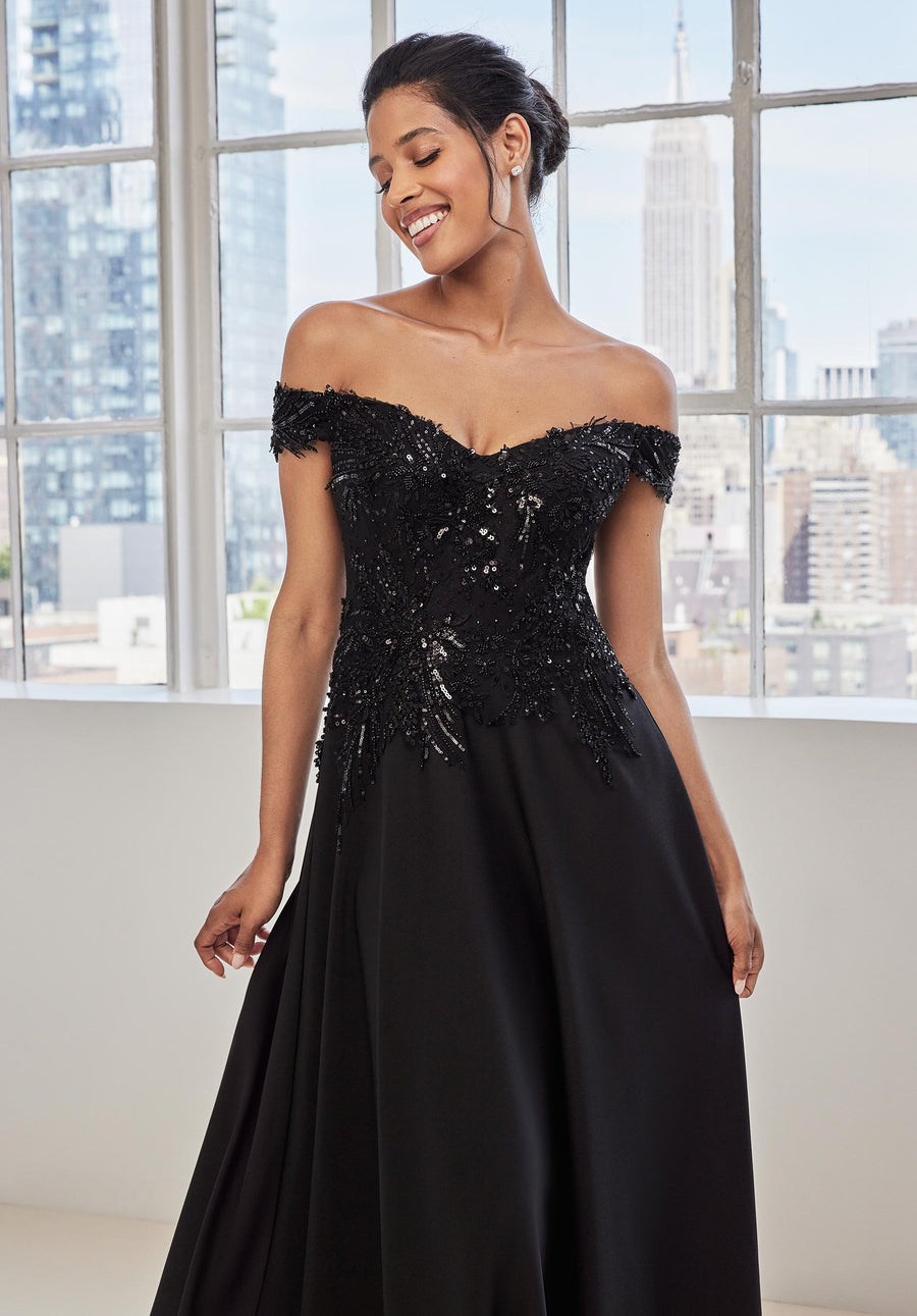 Formal Dresses Formal Long A Line Evening Dress Black